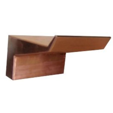 THE OUTDOOR PLUS Arch Flow Scupper 8 - Copper OPT-ARF8